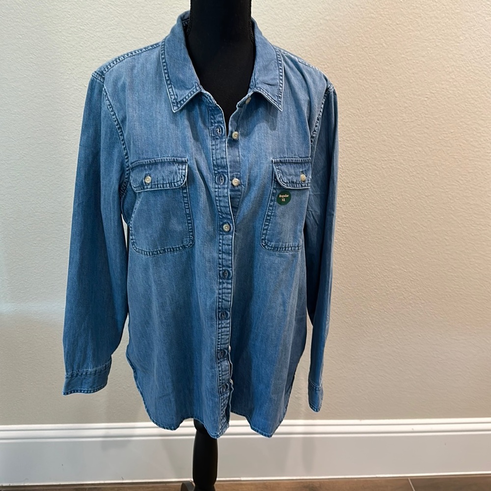 LL Bean Denim Shirt